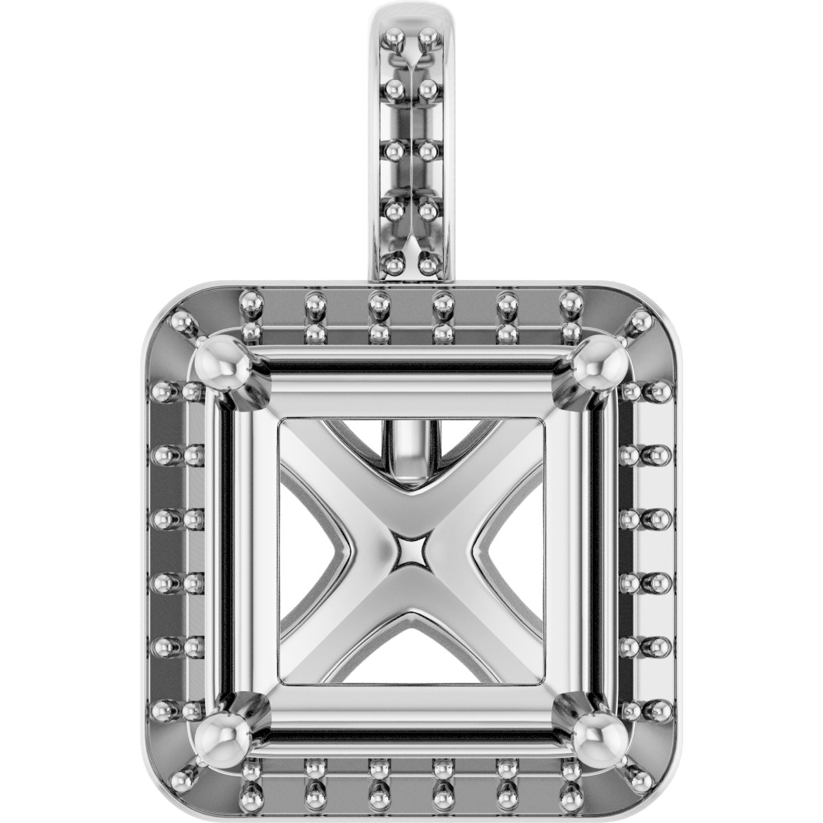 Halo-Style Pendant