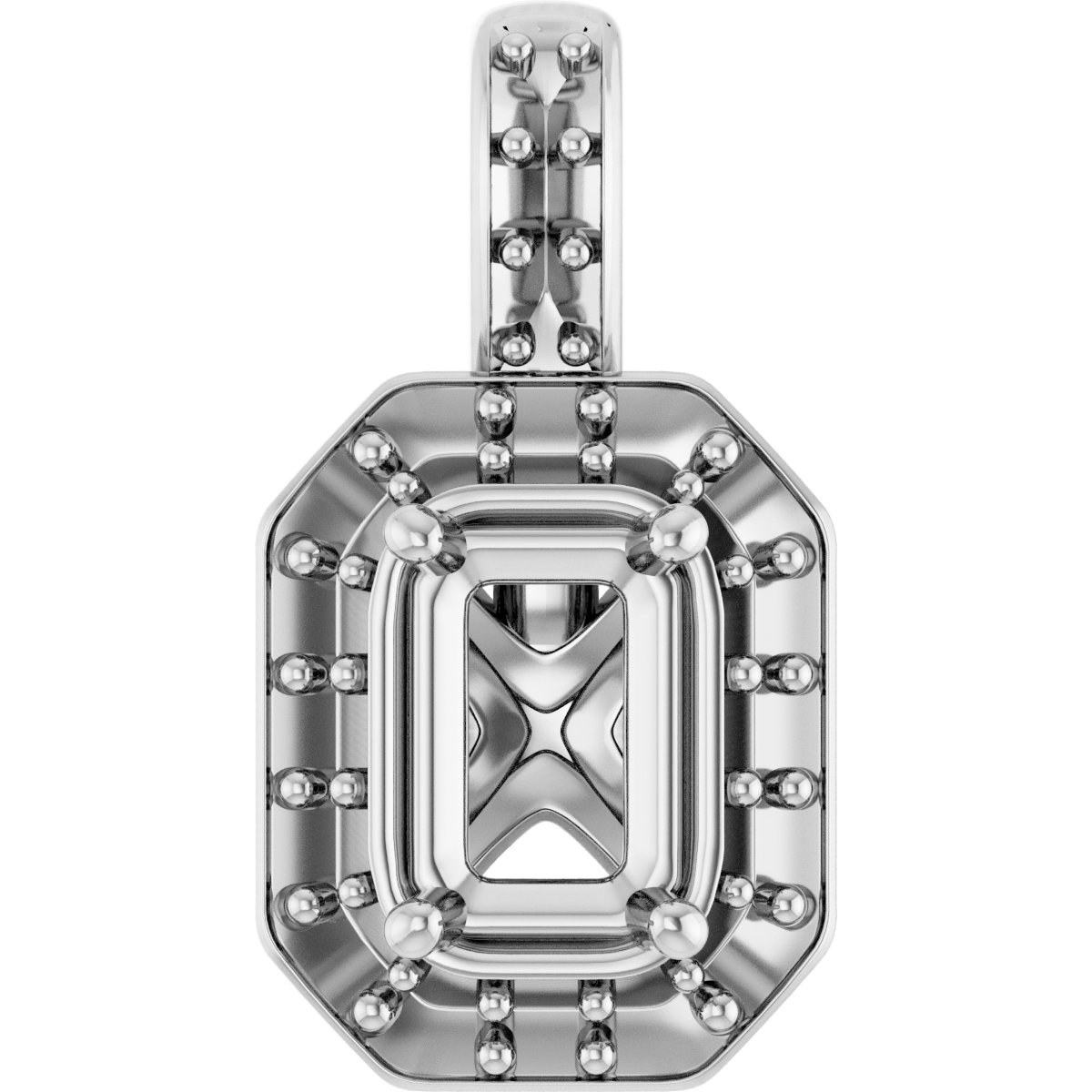 Halo-Style Pendant