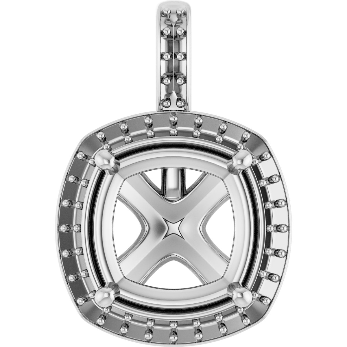 Halo-Style Pendant