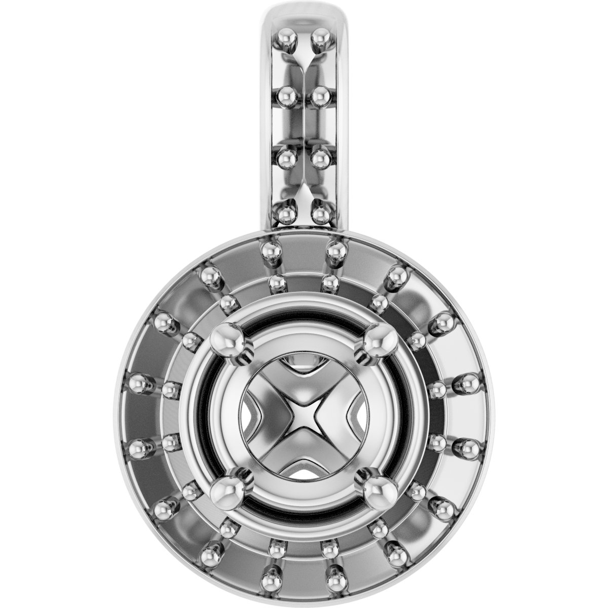 Halo-Style Pendant