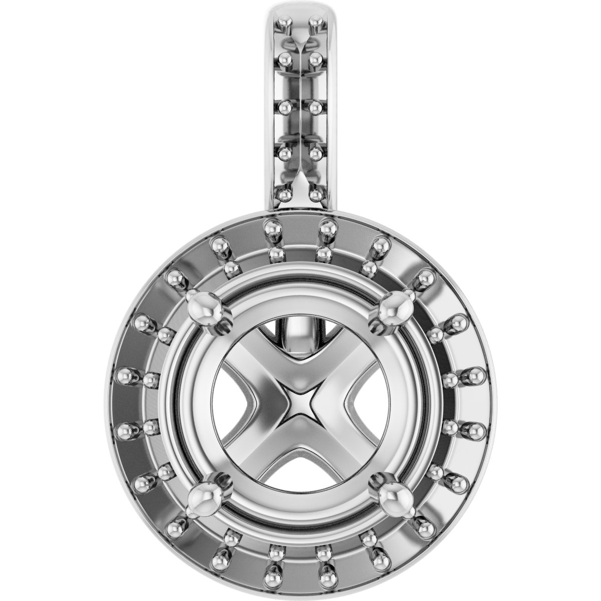 Halo-Style Pendant