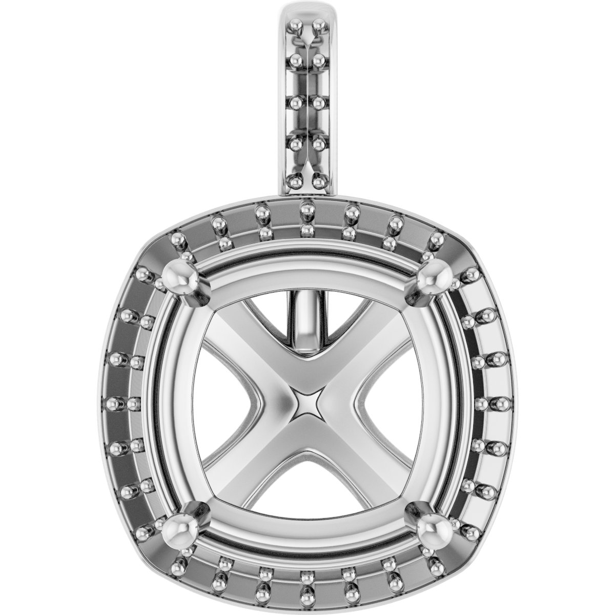 Halo-Style Pendant