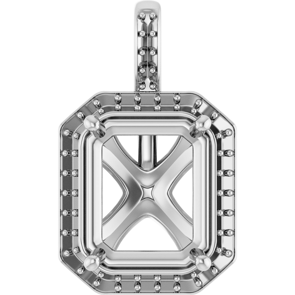 Halo-Style Pendant
