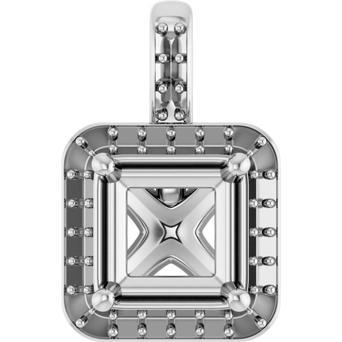 Halo-Style Pendant