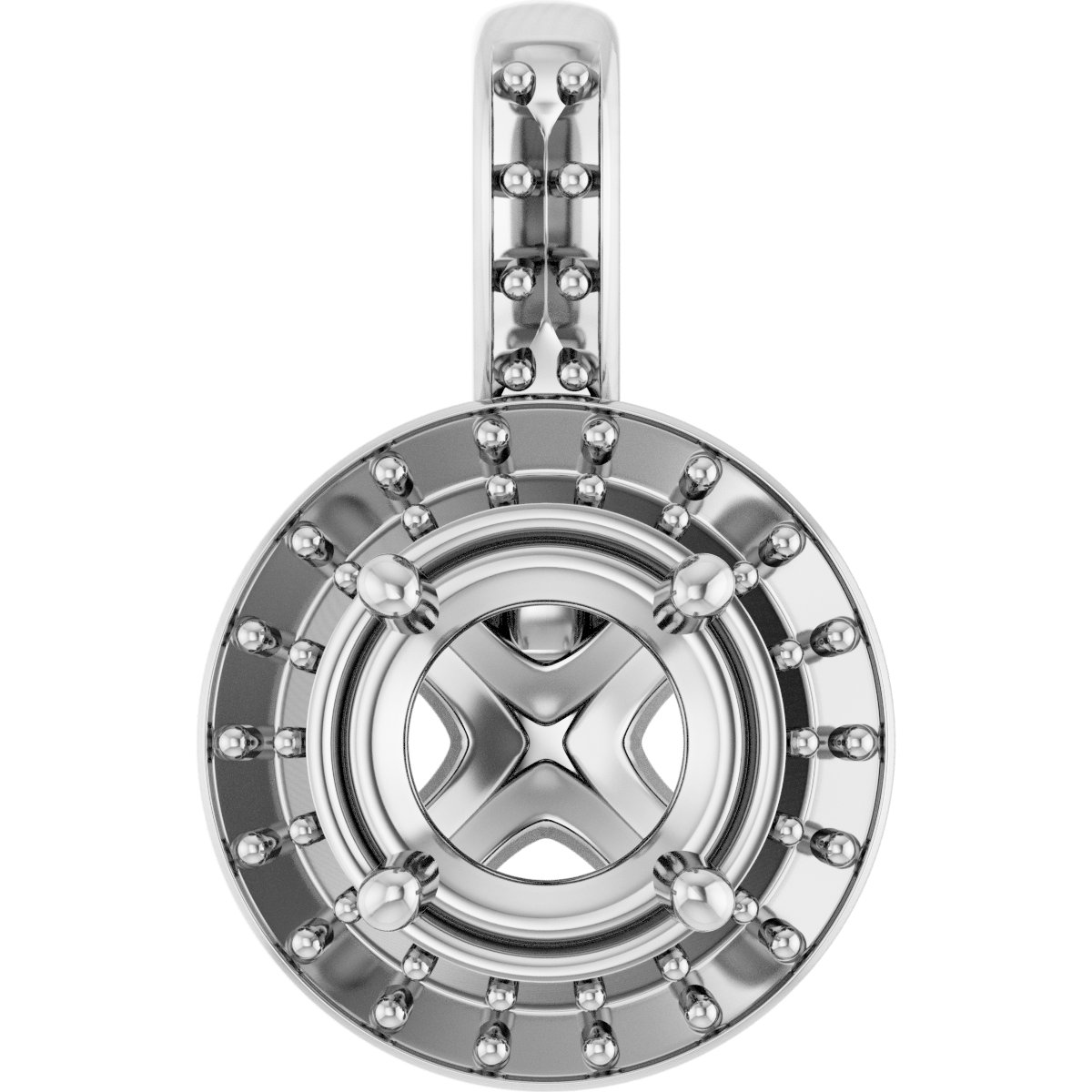Halo-Style Pendant