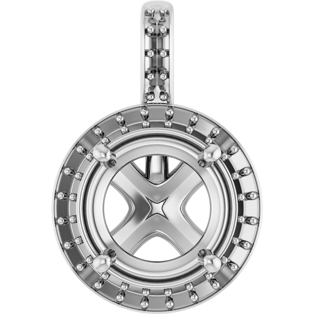 Halo-Style Pendant