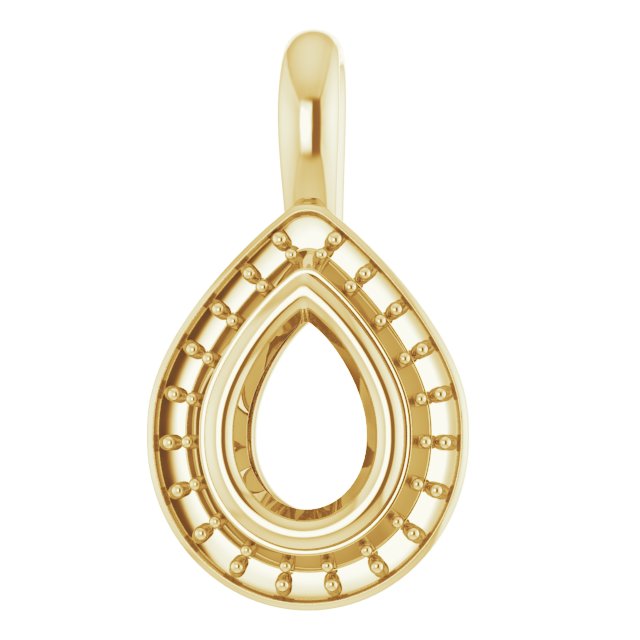 14k Yellow Gold