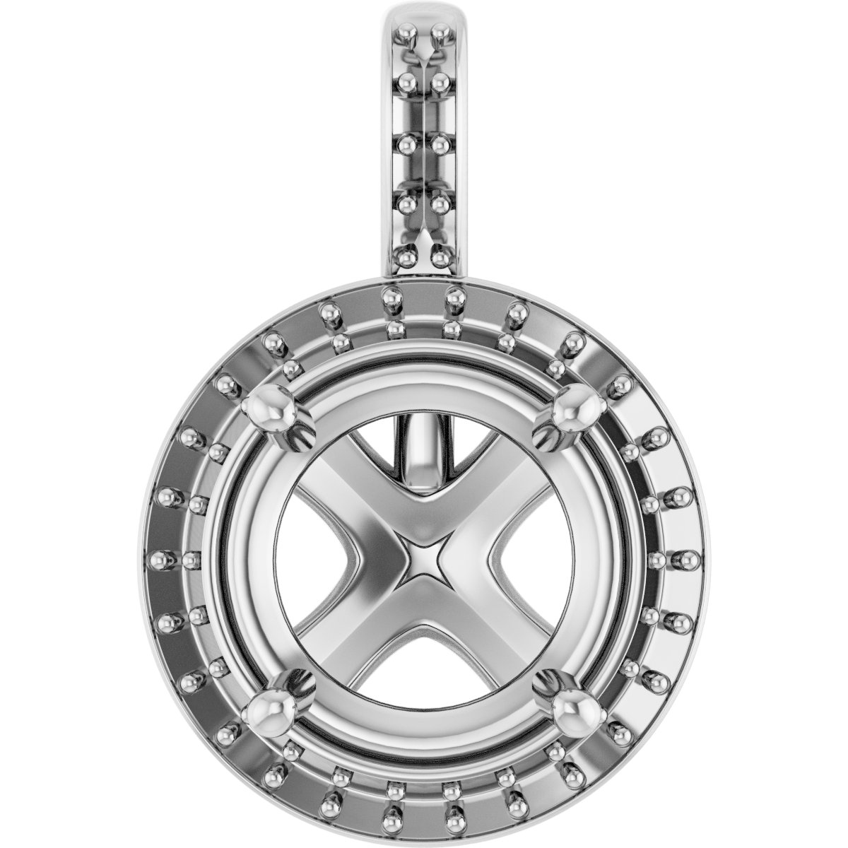 Halo-Style Pendant