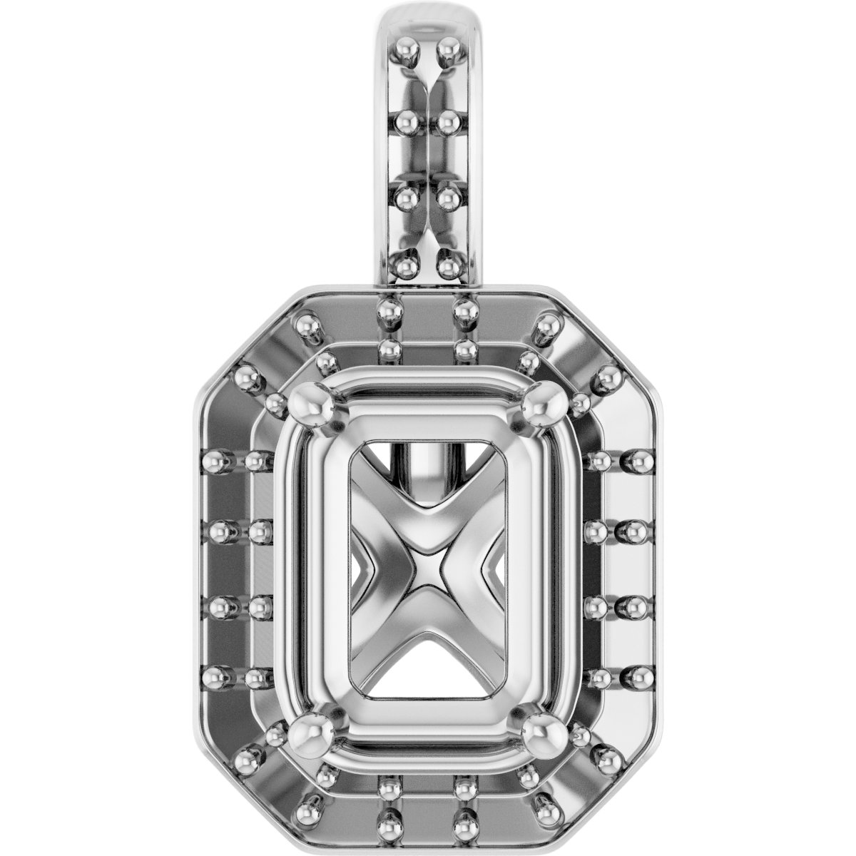 Halo-Style Pendant