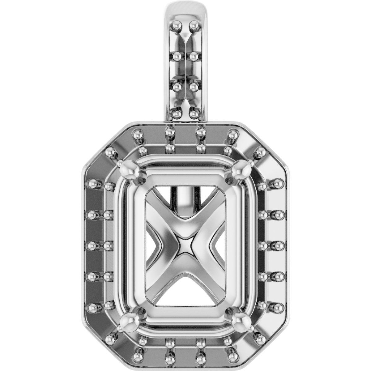 Halo-Style Pendant