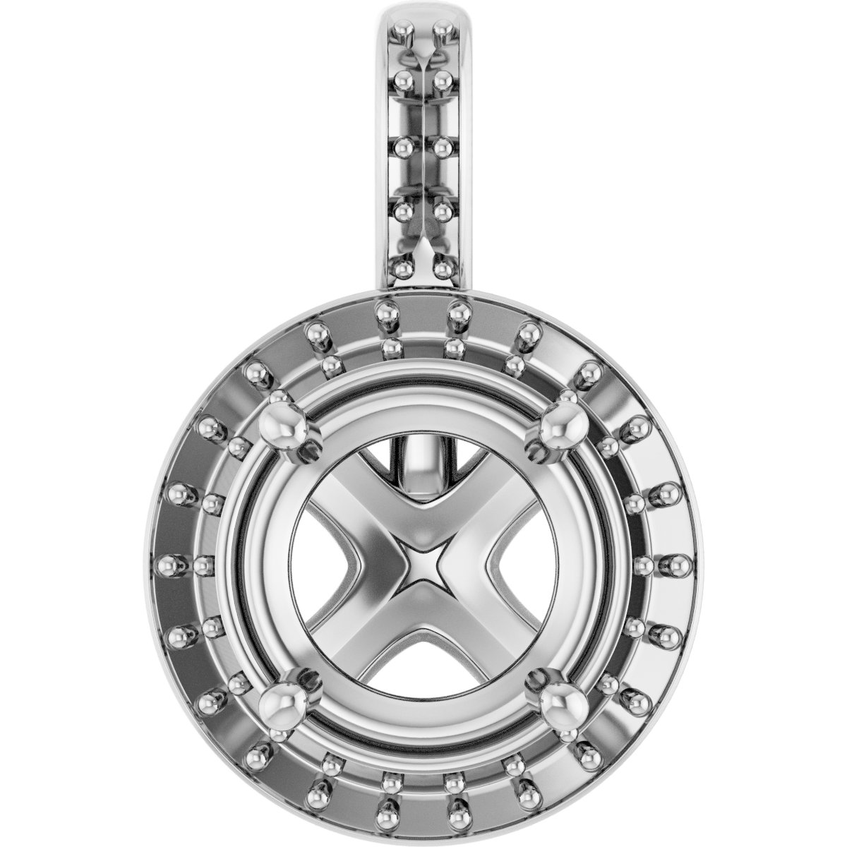 Halo-Style Pendant