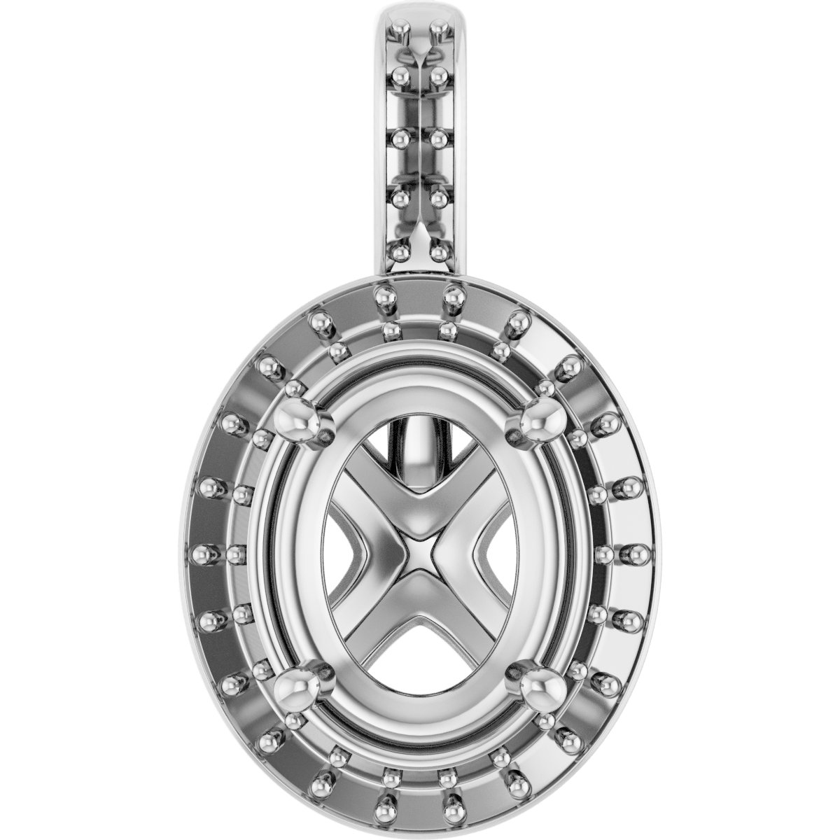 Halo-Style Pendant