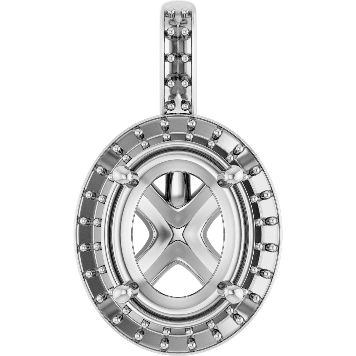 Halo-Style Pendant