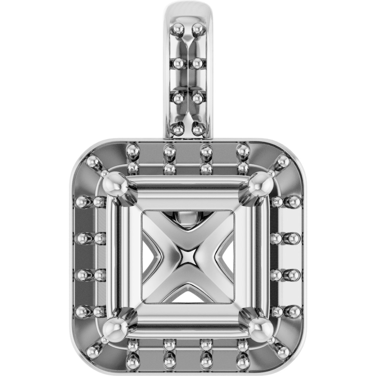 Halo-Style Pendant
