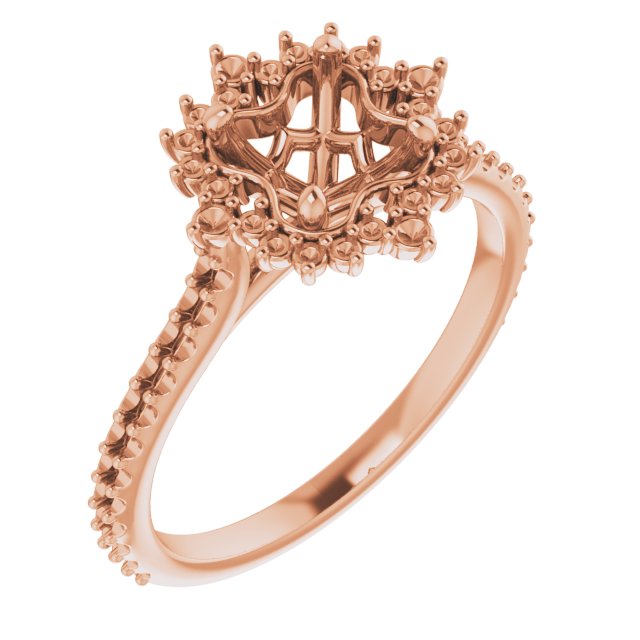 Halo-Style Engagement Ring or Band
