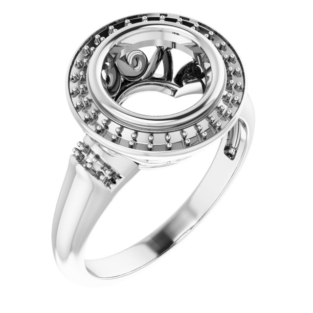 Halo-Style Ring