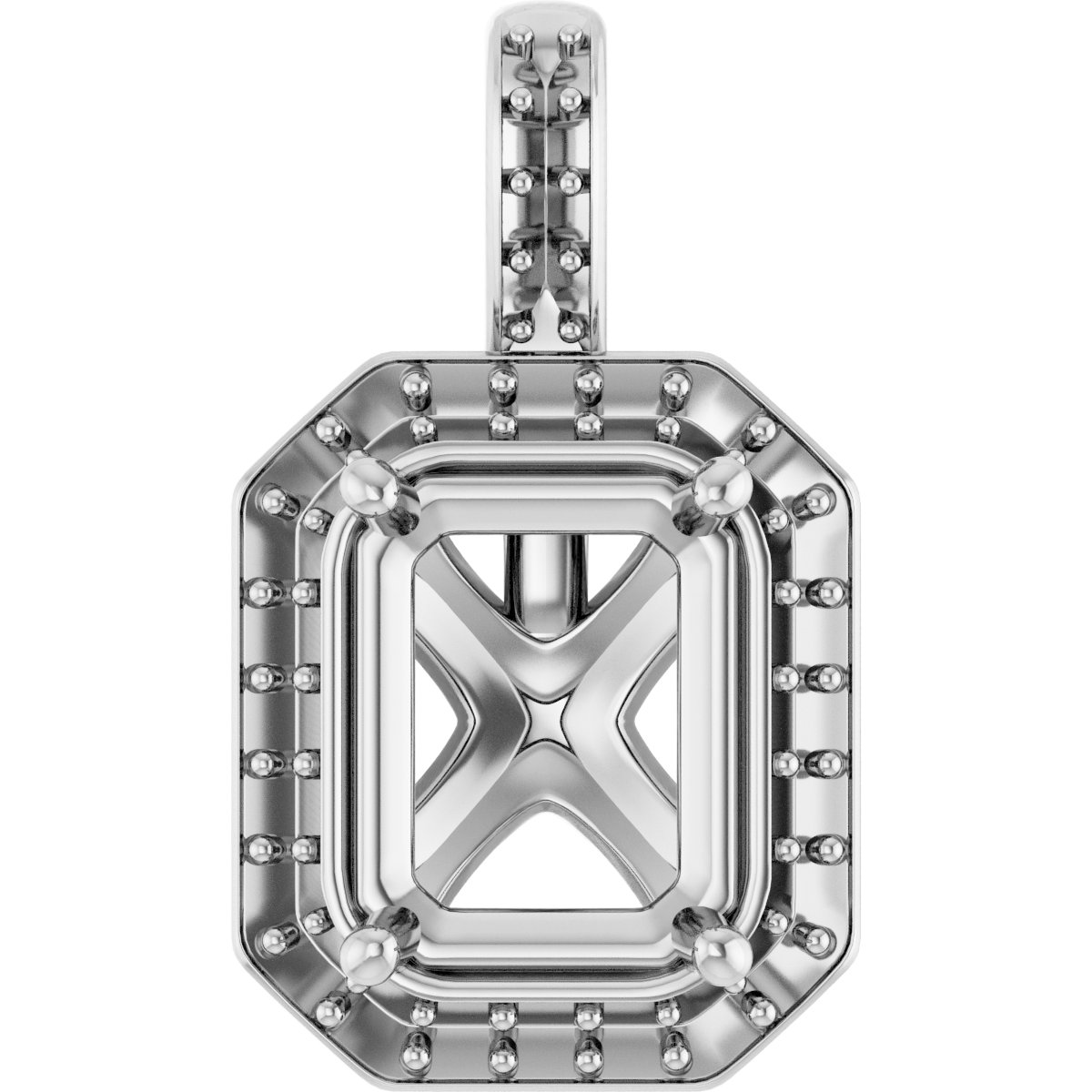 Halo-Style Pendant
