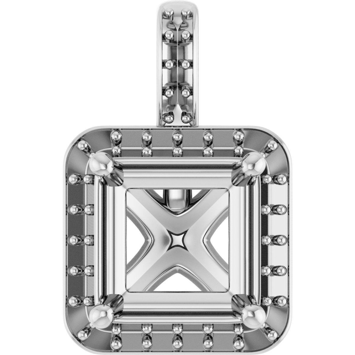 Halo-Style Pendant