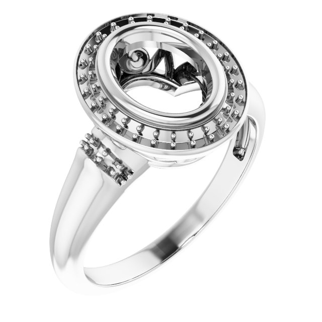 Halo-Style Ring