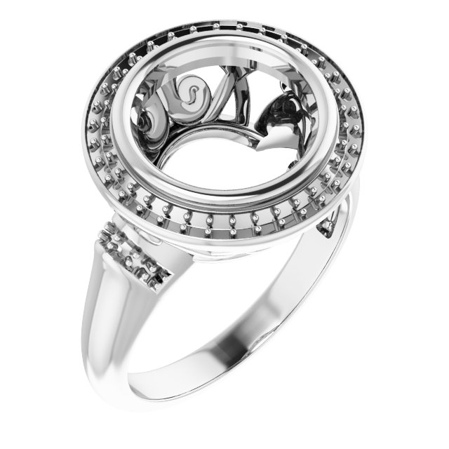 Halo-Style Ring