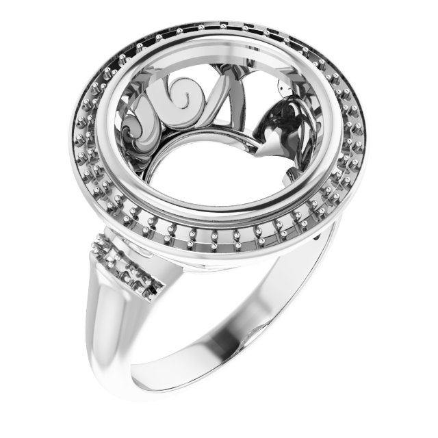 Halo-Style Ring