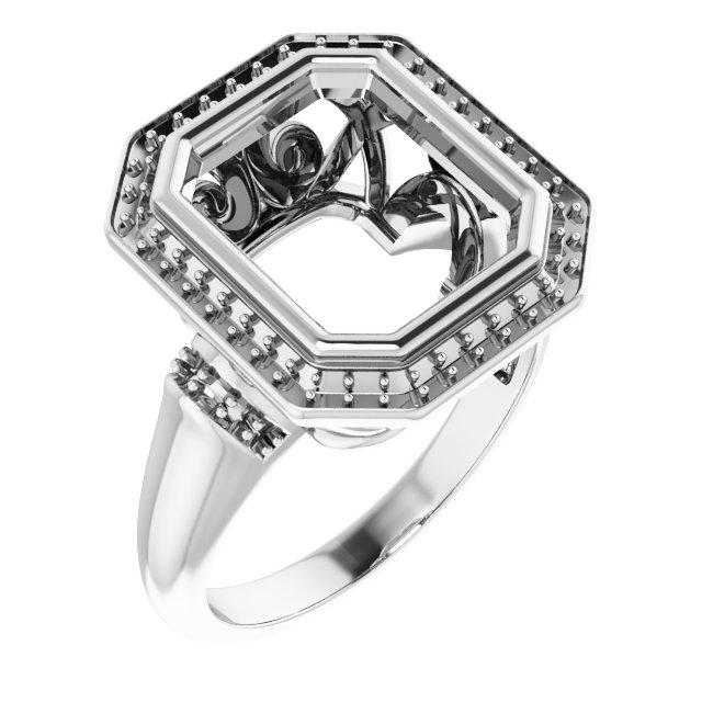 Halo-Style Ring