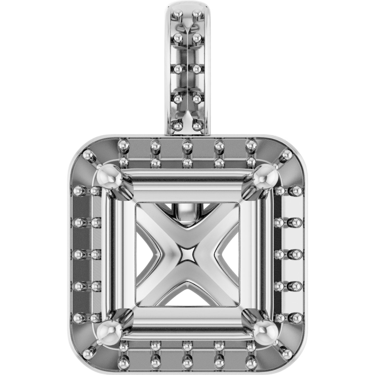Halo-Style Pendant