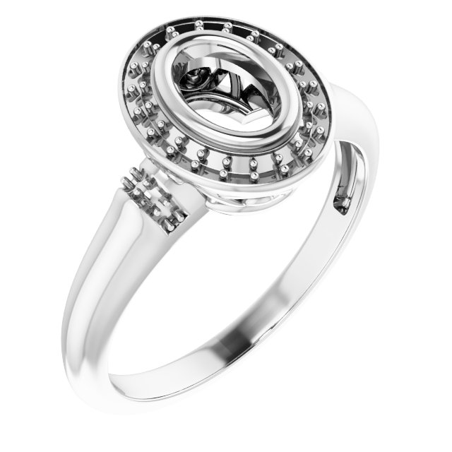 Halo-Style Ring