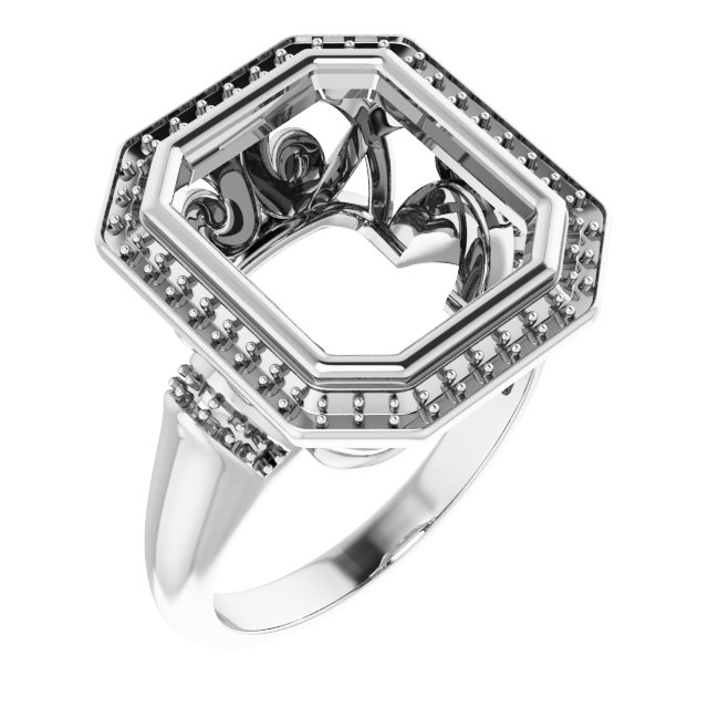 Halo-Style Ring