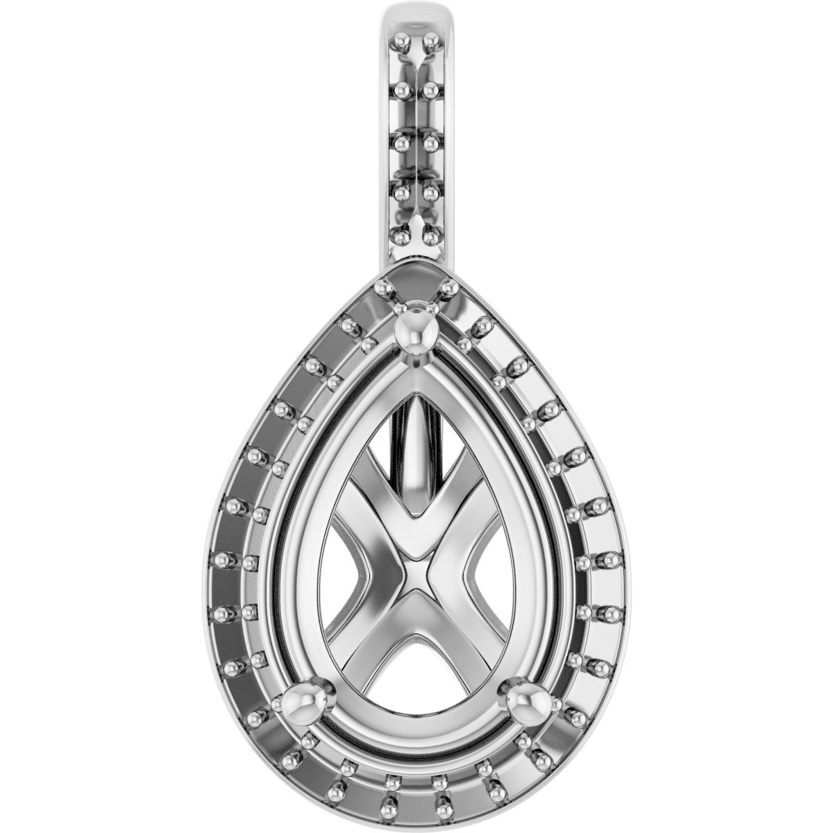 Halo-Style Pendant