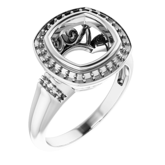 Halo-Style Ring