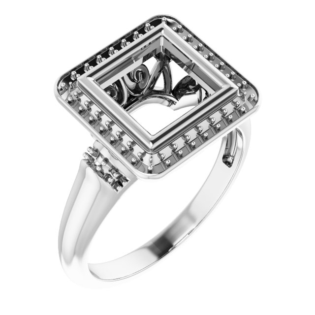 Halo-Style Ring