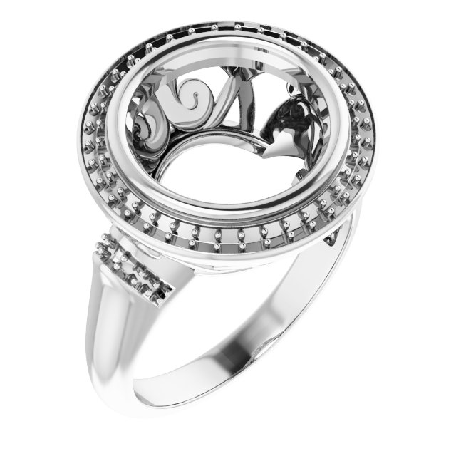 Halo-Style Ring