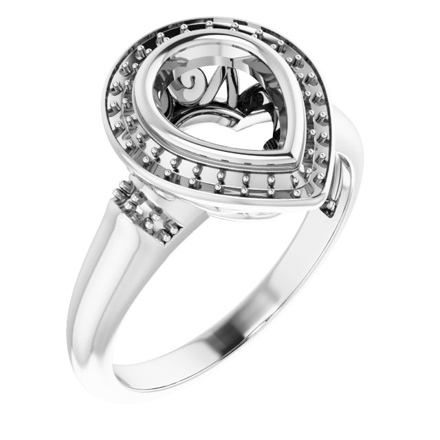 Halo-Style Ring