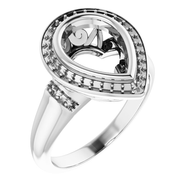 Halo-Style Ring
