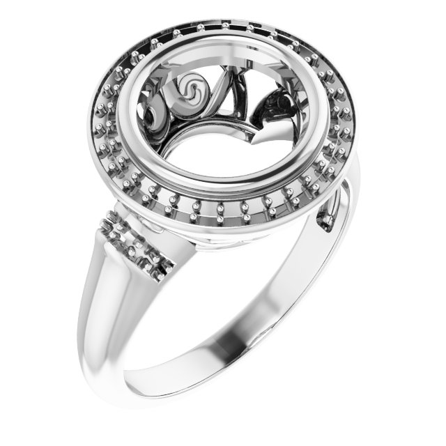 Halo-Style Ring