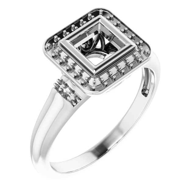 Halo-Style Ring