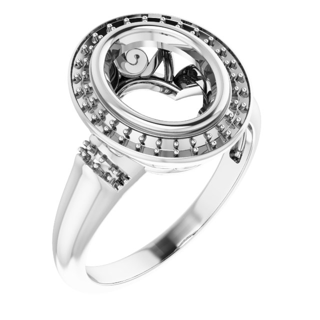 Halo-Style Ring