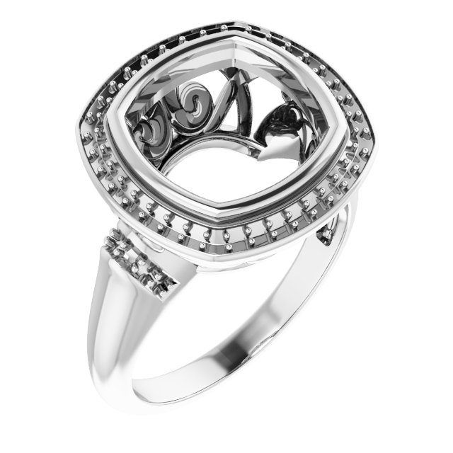 Halo-Style Ring