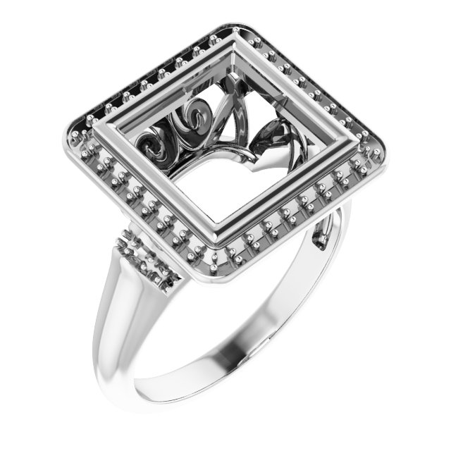 Halo-Style Ring
