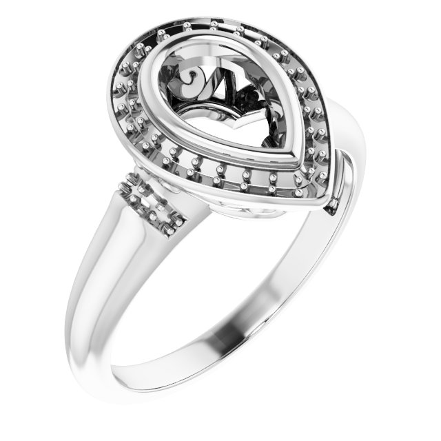 Halo-Style Ring
