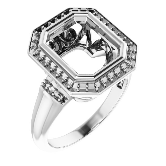 Halo-Style Ring