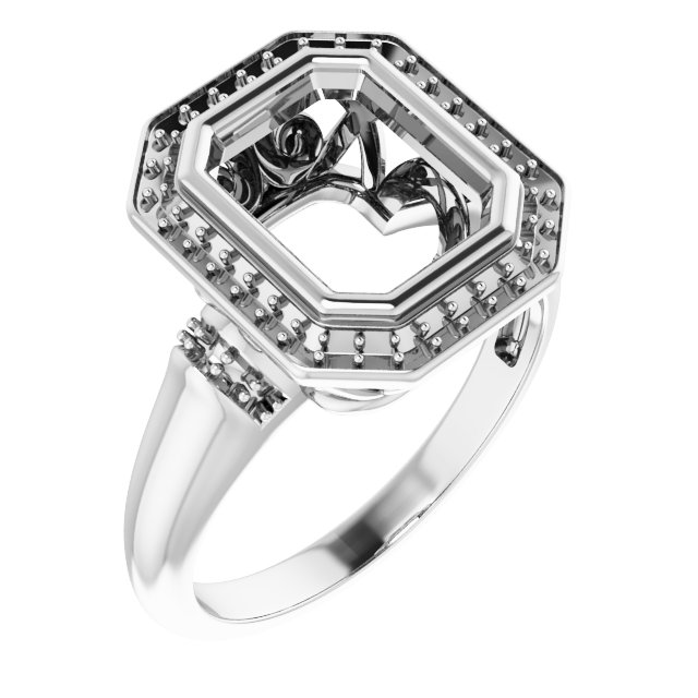 Halo-Style Ring