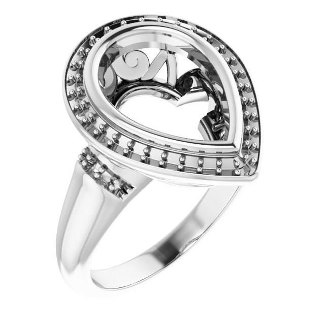 Halo-Style Ring