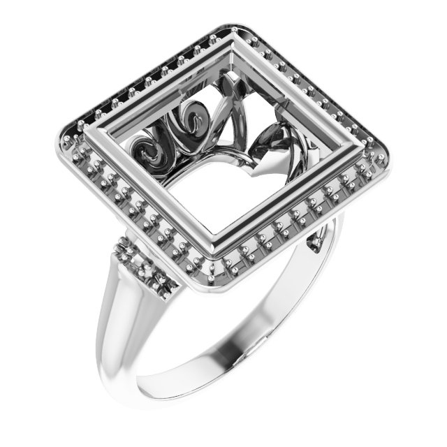 Halo-Style Ring