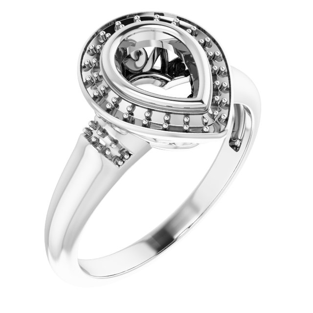 Halo-Style Ring