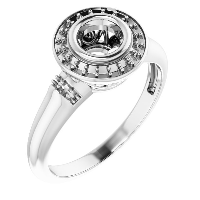 Halo-Style Ring