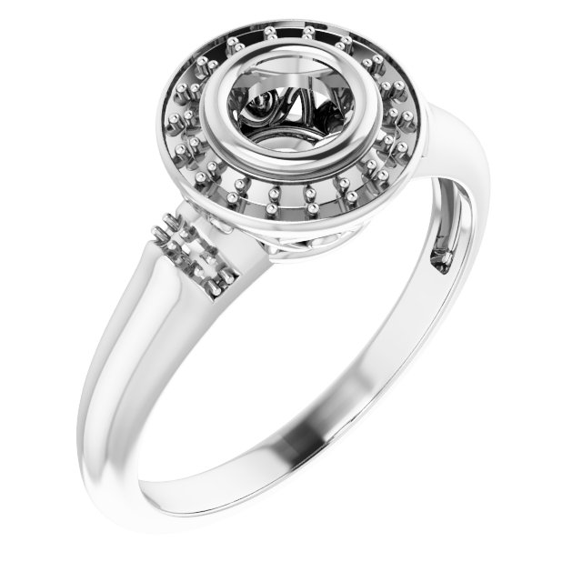 Halo-Style Ring