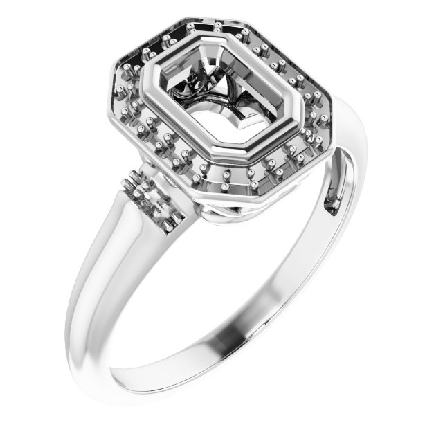 Halo-Style Ring