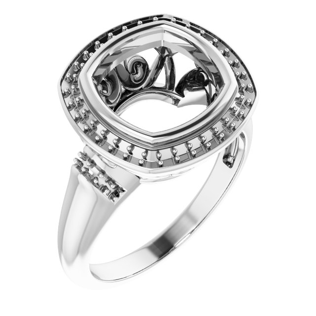 Halo-Style Ring
